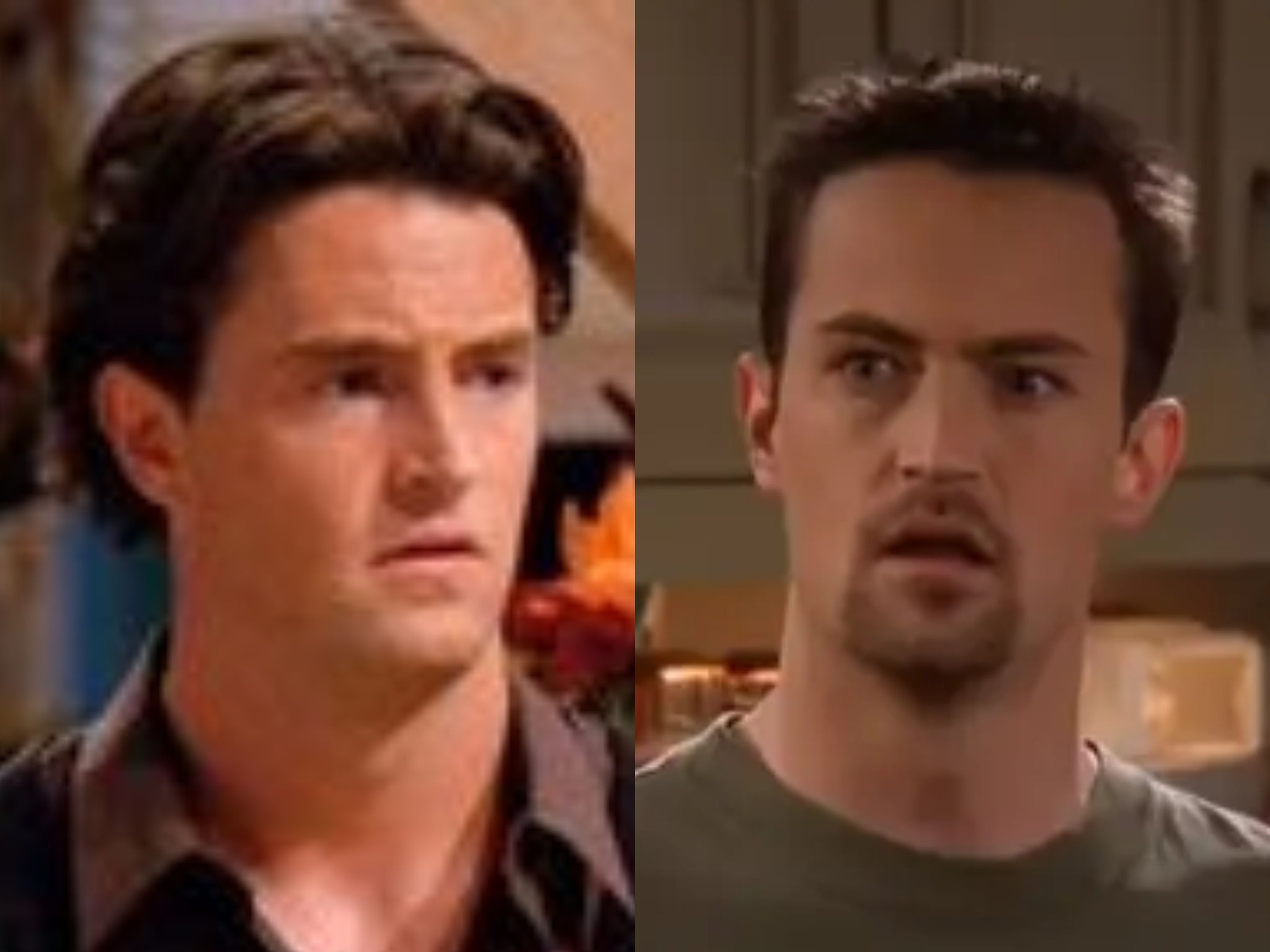 Matthew Perry says you can tell which season of Friends he’s on ‘lots